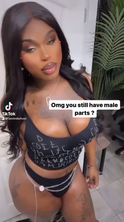 Watch MS. TS INDIA FROST ❄️❄️❄️'s leaked NSFW video on TwXstars