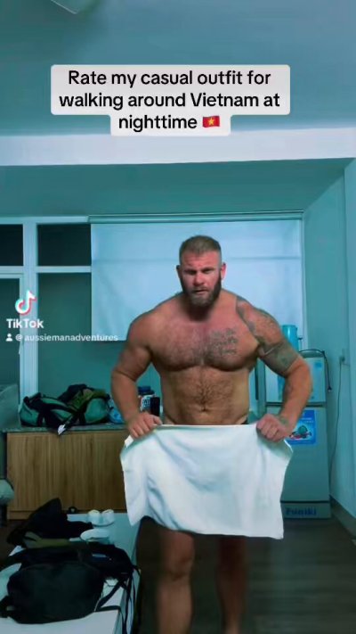 Watch Oz (Naughtiest Gay Bear on OF) 😈's leaked NSFW video on TwXstars