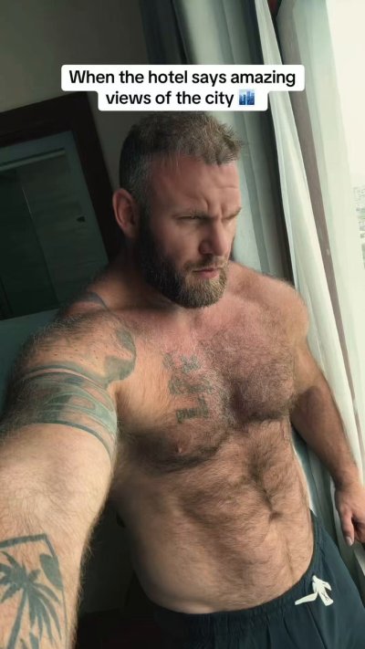 Watch Oz (Naughtiest Gay Bear on OF) 😈's leaked NSFW video on TwXstars