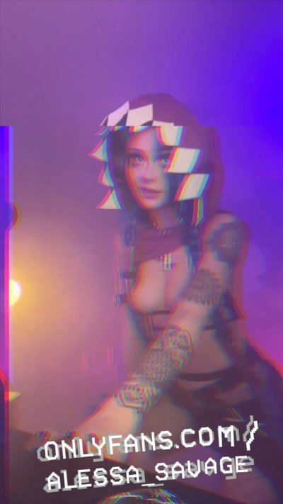 Watch ALESSA SAVAGE's leaked NSFW video on TwXstars