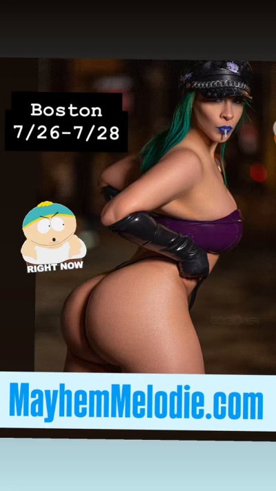 Watch Mayhem Melodie NYC till further notice's leaked NSFW video on TwXstars