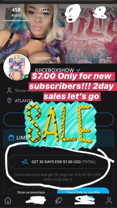 Watch juicyyjuicebox's leaked NSFW video on TwXstars