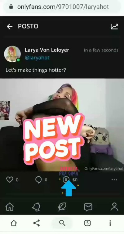 Watch Larya Von's leaked NSFW video on TwXstars