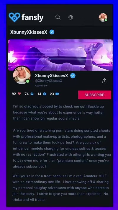 Watch XbunnyXkissesX | Inked MILF's leaked NSFW video on TwXstars