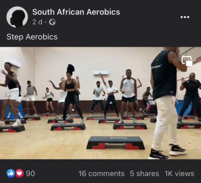 Watch South African Aerobics's leaked NSFW video on TwXstars