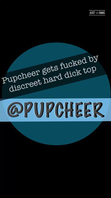 Watch @pupcheer's leaked NSFW video on TwXstars