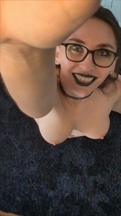 Watch ShyGothExhib's leaked NSFW video on TwXstars