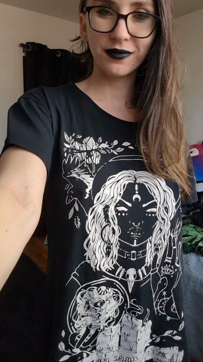 Watch ShyGothExhib's leaked NSFW video on TwXstars