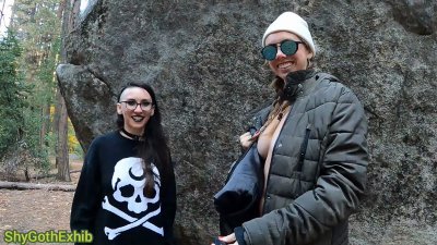 Watch ShyGothExhib's leaked NSFW video on TwXstars