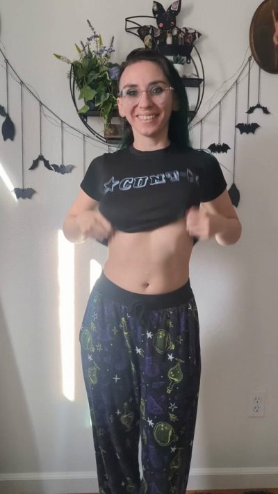 Watch ShyGothExhib's leaked NSFW video on TwXstars