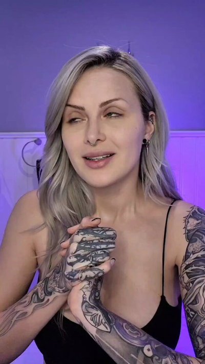 Watch ☽ Spookykins ☾ 👻🖤's leaked NSFW video on TwXstars