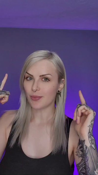 Watch ☽ Spookykins ☾ 👻🖤's leaked NSFW video on TwXstars