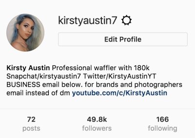 Watch Kirsty's leaked NSFW photo on TwXstars