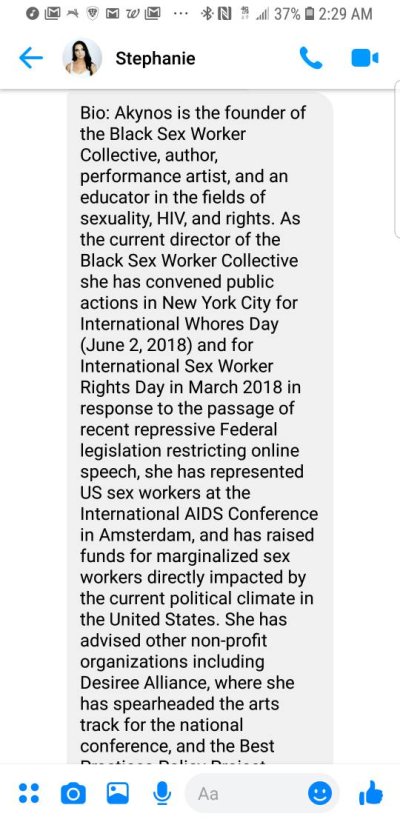 Watch Black Sex Workers's leaked NSFW photo on TwXstars