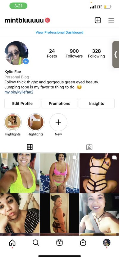 Watch Kylie Fae!! 🥰🥰's leaked NSFW photo on TwXstars