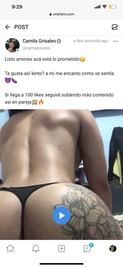 Watch •𝐂 𝐀 𝐌 𝐈 𝐋 𝐀 𝐆 𝐑 𝐈 𝐒 𝐀 𝐋 𝐄 𝐒•♥️'s leaked NSFW photo on TwXstars