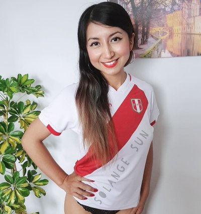 Watch Solange Sun ☀️'s leaked NSFW photo on TwXstars