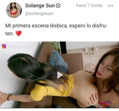 Watch Solange Sun ☀️'s leaked NSFW photo on TwXstars