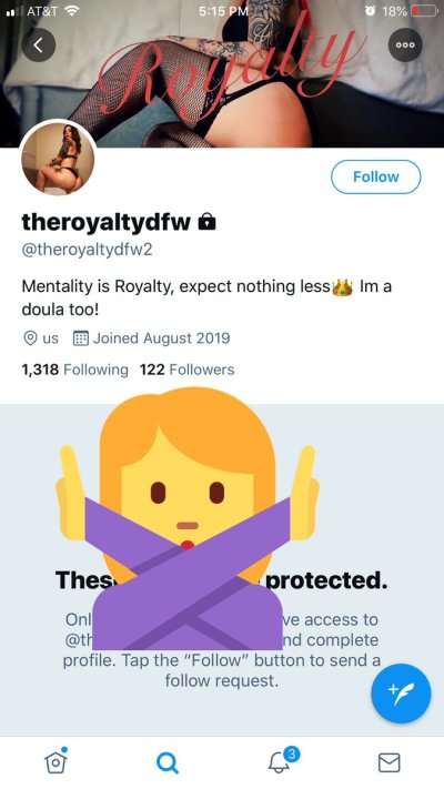 Watch Jen Royalty👑's leaked NSFW photo on TwXstars