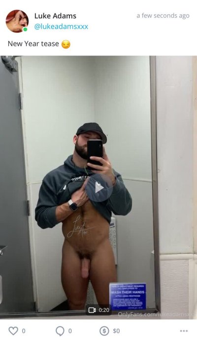 Watch Luke Adams's leaked NSFW photo on TwXstars