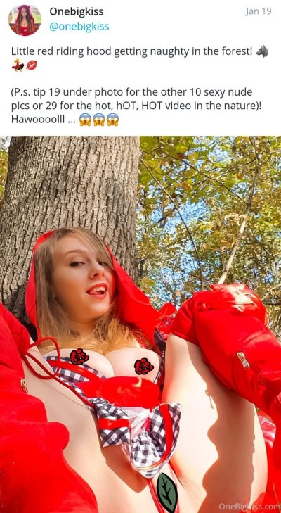 Watch Onebigkiss (Official)'s leaked NSFW photo on TwXstars