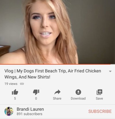 Watch Brandi Lauren's leaked NSFW photo on TwXstars