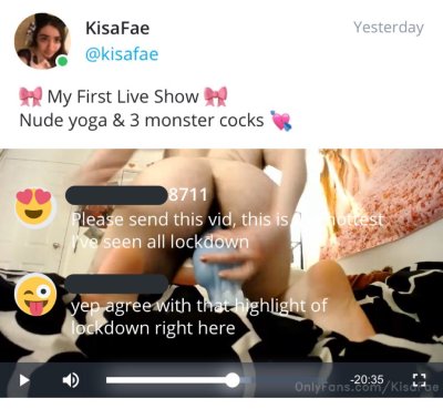 Watch Kisa Fae's leaked NSFW photo on TwXstars