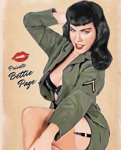 Watch Bettie Page's leaked NSFW photo on TwXstars