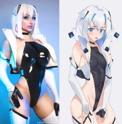 Watch Azura Cosplay ⚔️'s leaked NSFW photo on TwXstars
