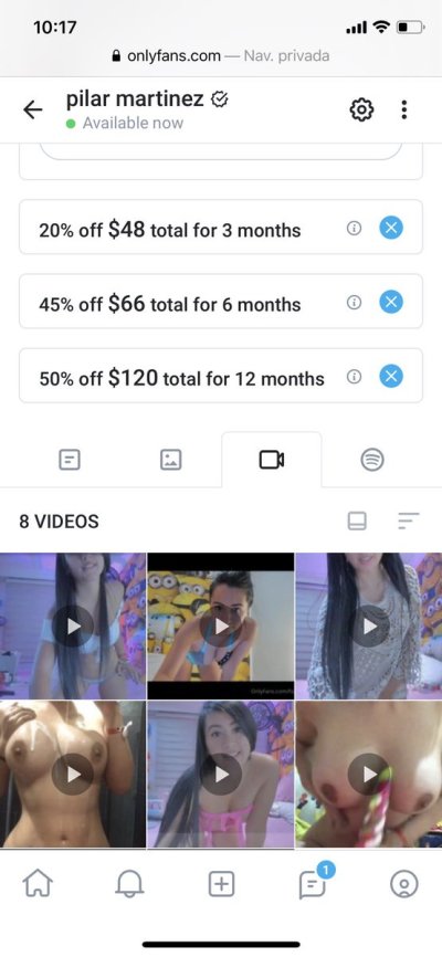 Watch pilar martinez 🩺🔞's leaked NSFW photo on TwXstars