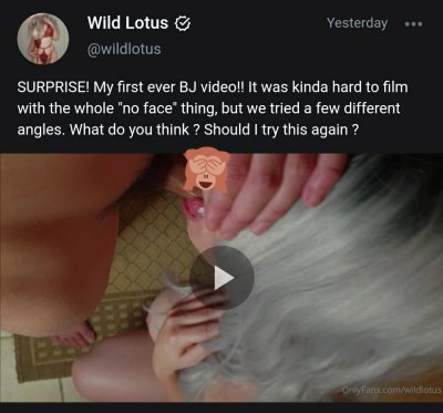 Watch Lotus's leaked NSFW photo on TwXstars