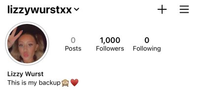 Watch LizzyWurst's leaked NSFW photo on TwXstars