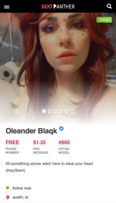 Watch ✨ oleander’s garden 💐 3k 🏳️‍⚧️'s leaked NSFW photo on TwXstars