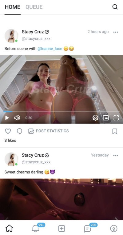 Watch Stacy Cruz's leaked NSFW photo on TwXstars