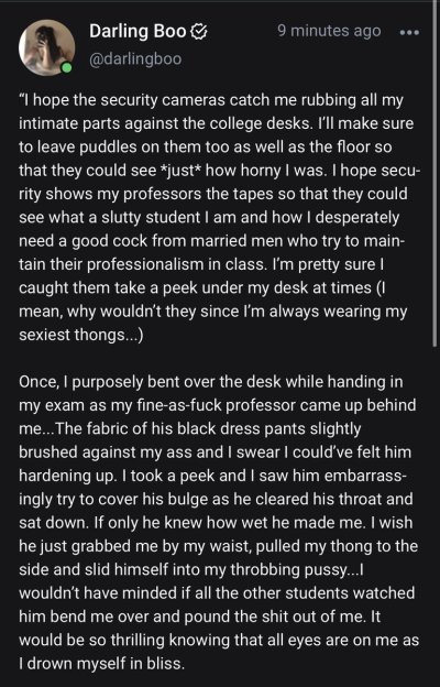 Watch DarlingBoo, Your Goon Fuel 💋's leaked NSFW photo on TwXstars