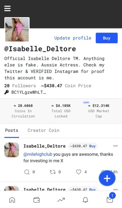 Watch Isabelle Deltore's leaked NSFW photo on TwXstars