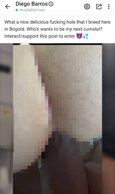 Watch Diego Barros's leaked NSFW photo on TwXstars