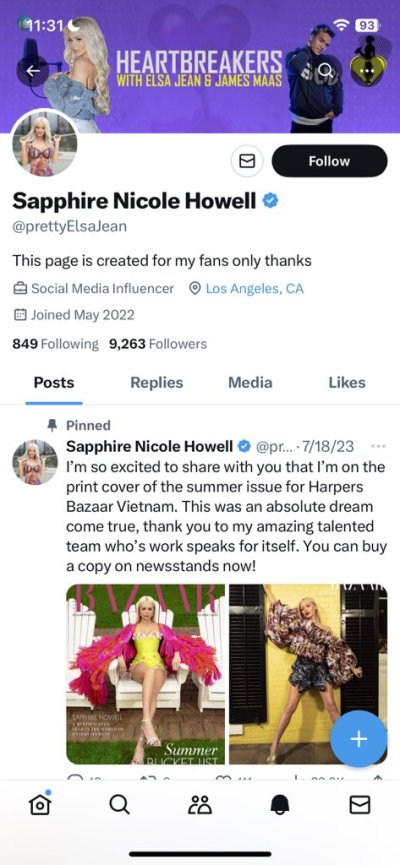 Watch Sapphire Howell's leaked NSFW photo on TwXstars