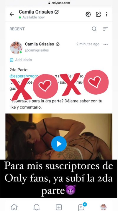 Watch •𝐂 𝐀 𝐌 𝐈 𝐋 𝐀 𝐆 𝐑 𝐈 𝐒 𝐀 𝐋 𝐄 𝐒•♥️'s leaked NSFW photo on TwXstars