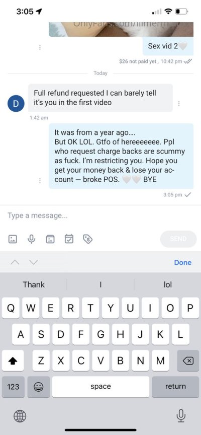 Watch ᗷᗩ𝗂ᒪ𝖤Y♡︎'s leaked NSFW photo on TwXstars