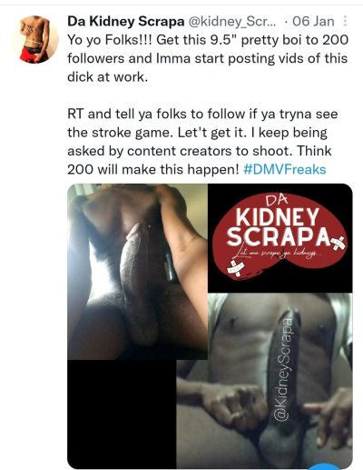 Watch Da Kidney Scrapa 🇺🇸 🇫🇷 🇪🇸 🇬🇧's leaked NSFW photo on TwXstars