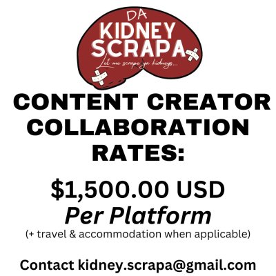 Watch Da Kidney Scrapa 🇺🇸 🇫🇷 🇪🇸 🇬🇧's leaked NSFW photo on TwXstars