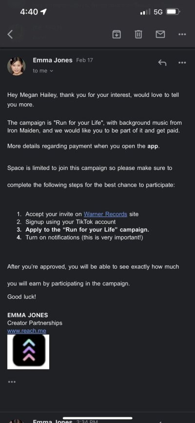 Watch Megan's leaked NSFW photo on TwXstars