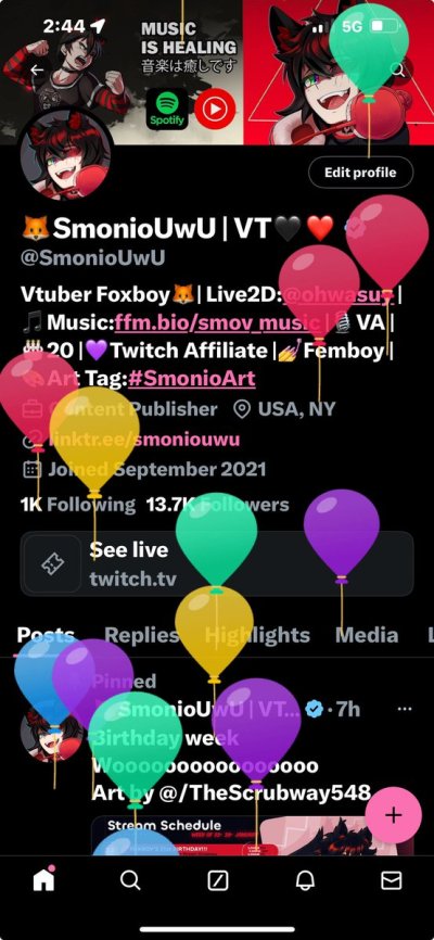 Watch 🦊SmonioUwU | VT🖤❤️'s leaked NSFW photo on TwXstars