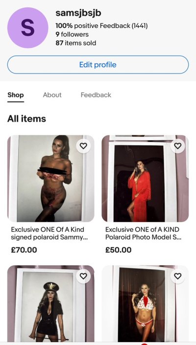 Watch 🖤 Sammy Braddy🖤's leaked NSFW photo on TwXstars