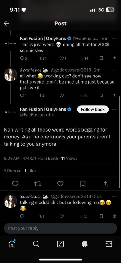 Watch Scarlette's leaked NSFW photo on TwXstars