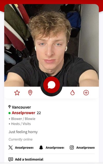 Watch Ansel Prower's leaked NSFW photo on TwXstars