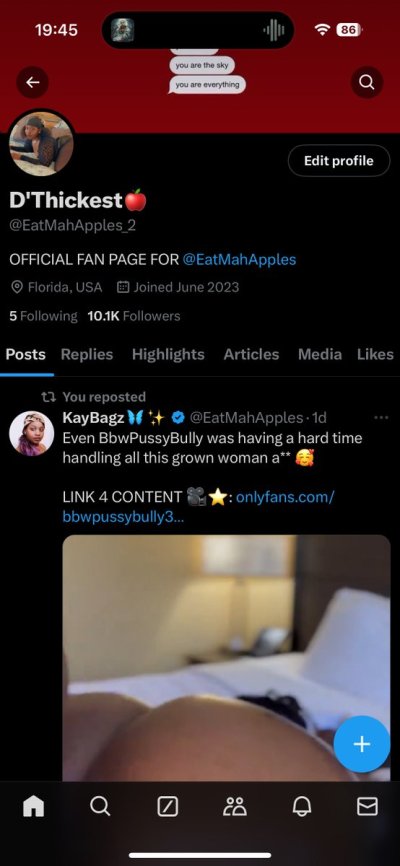 Watch THE ONLY KAYBAGZ🦋✨'s leaked NSFW photo on TwXstars