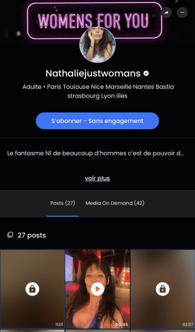 Watch nathalie andreani's leaked NSFW photo on TwXstars