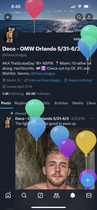 Watch Deco's leaked NSFW photo on TwXstars